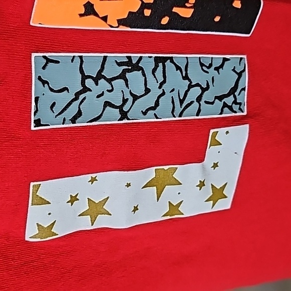 REASON Red Short Sleeve Graphic Tee - Picture 8 of 15